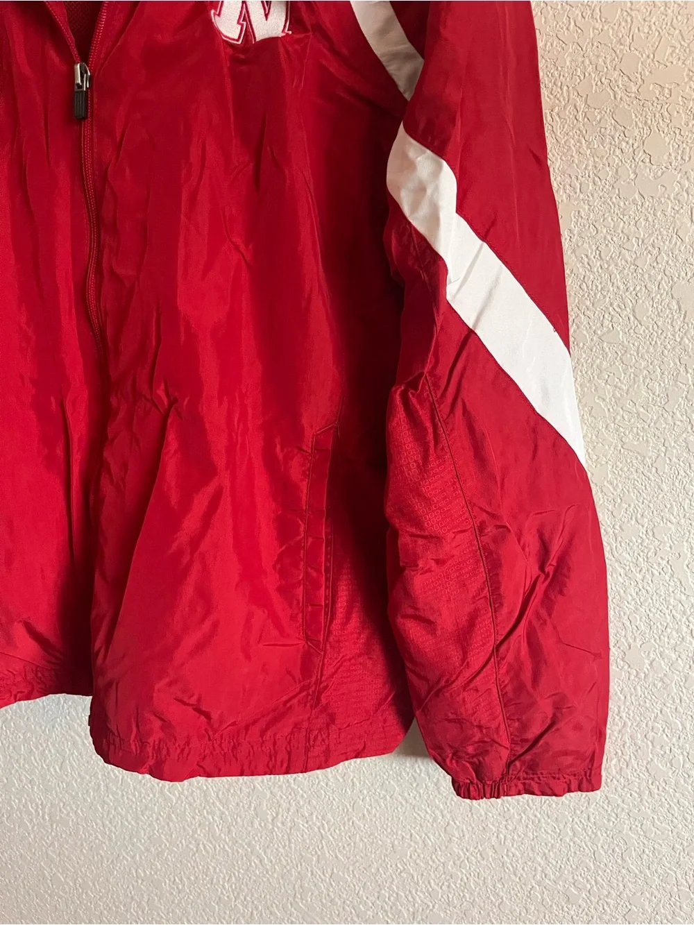 Adidas Nebraska Cornhusker Women’s Windbreaker - Picture 5 of 11